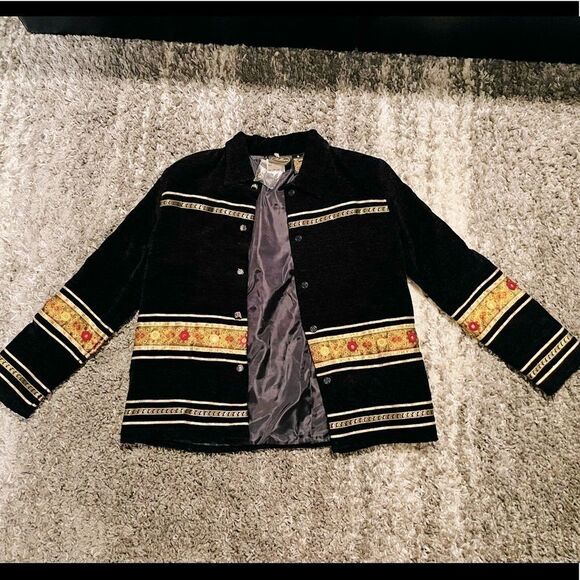 NWT Vintage Embroidered Jacket  - Picture 2 of 6